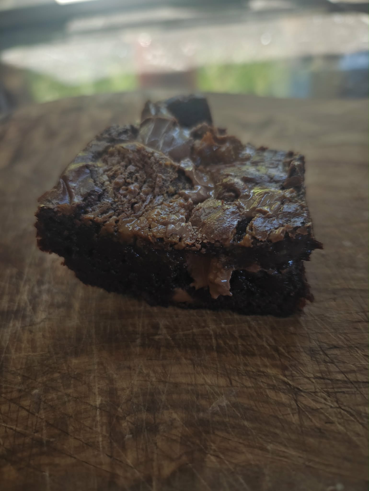 Kamado Smoked Chocolate Brownies